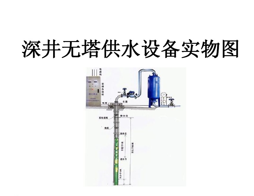 自贡沿滩区井泵无塔式供水设备